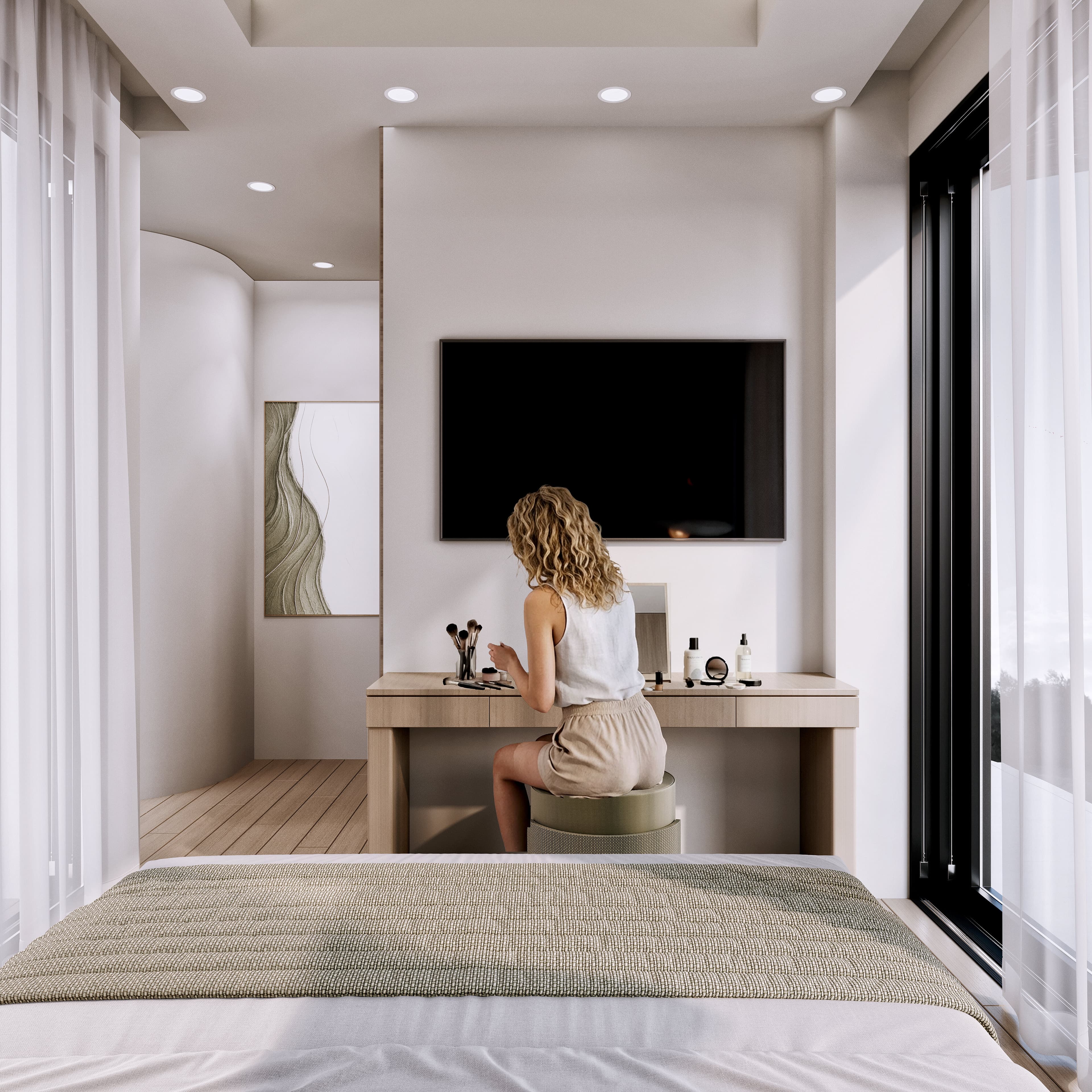Nova Villas iç mekan tasarım 25 — Gönyeli modern villa dekorasyonu