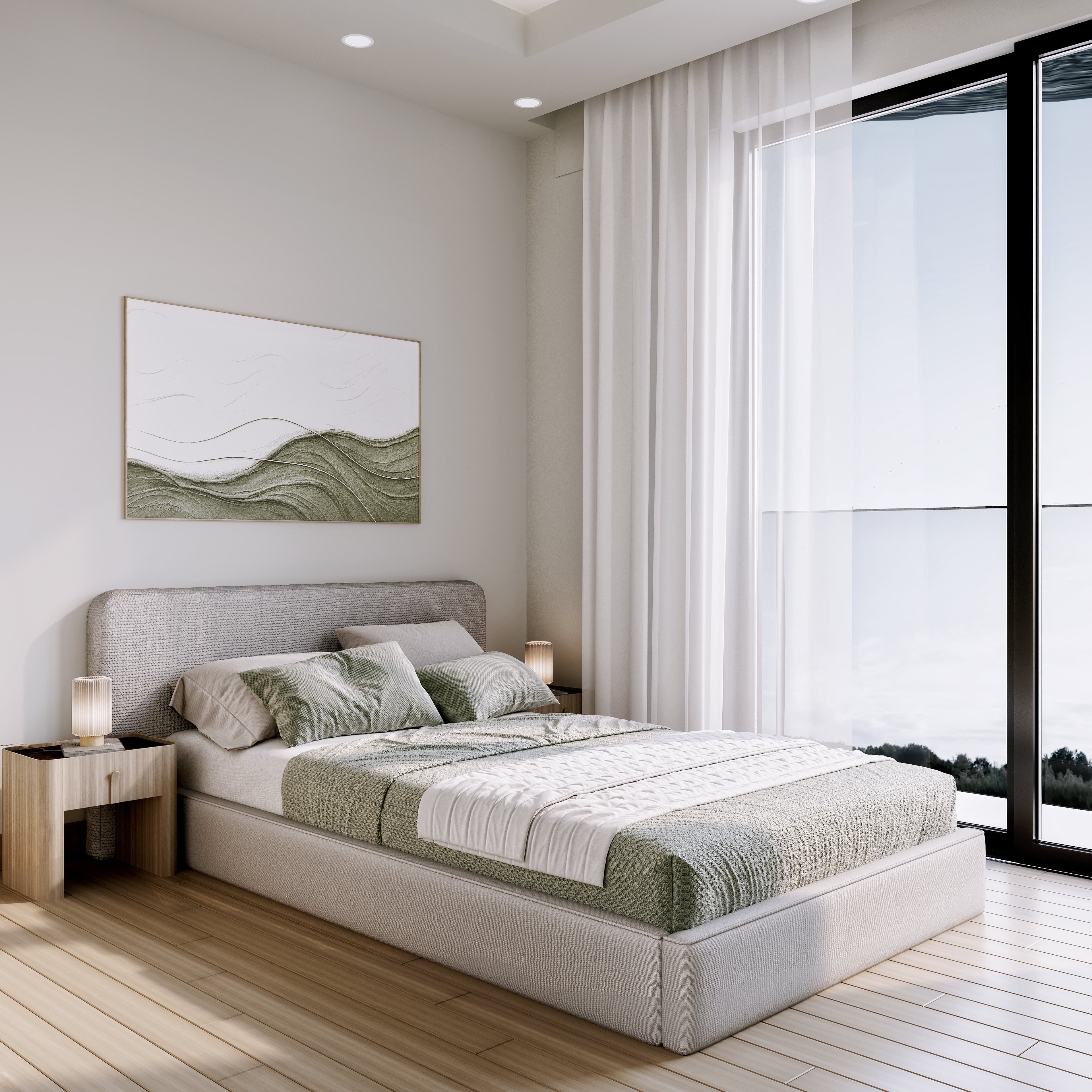 Nova Villas iç mekan tasarım 11 — Gönyeli modern villa dekorasyonu