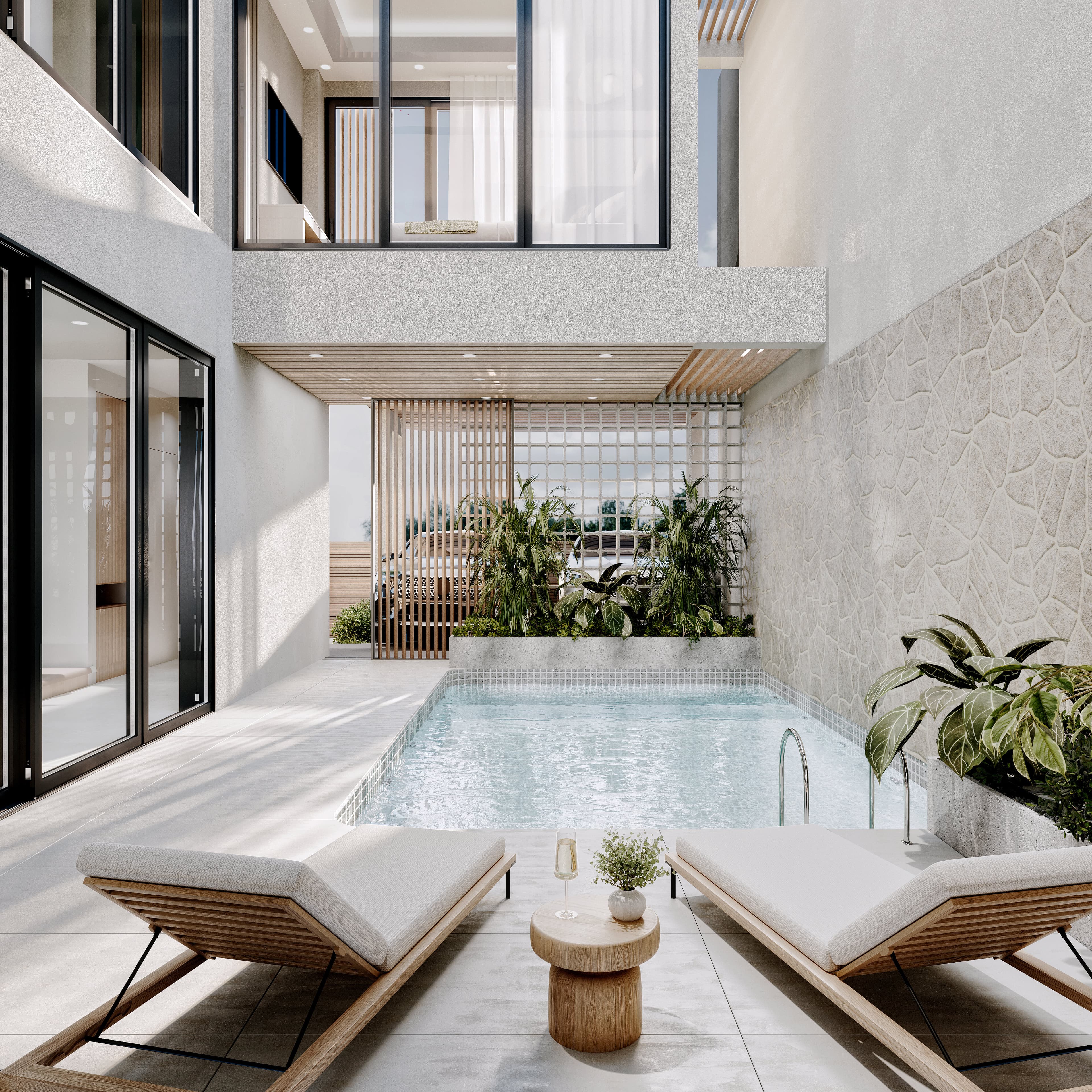 Nova Villas iç mekan tasarım 5 — Gönyeli modern villa dekorasyonu