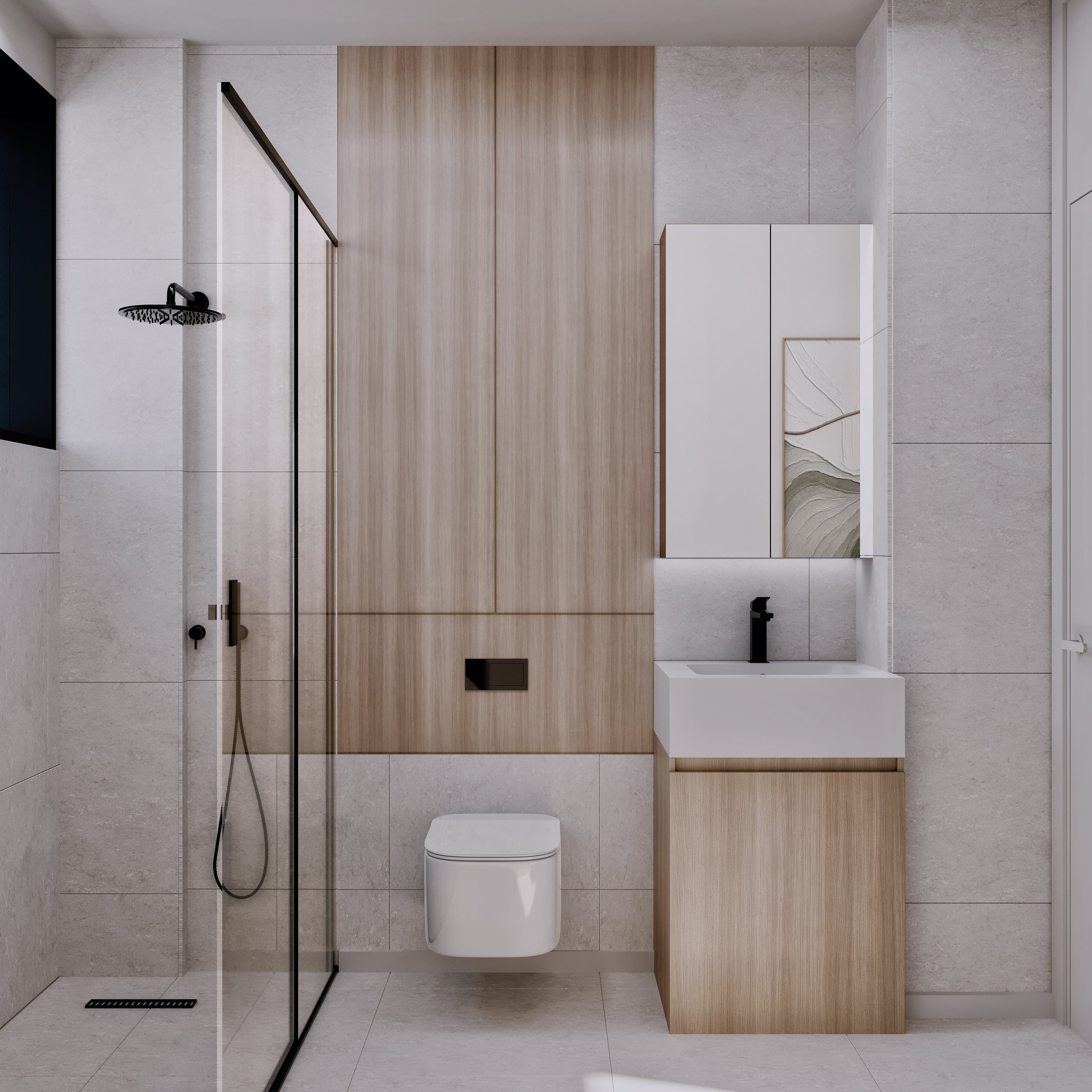 Nova Villas iç mekan tasarım 12 — Gönyeli modern villa dekorasyonu