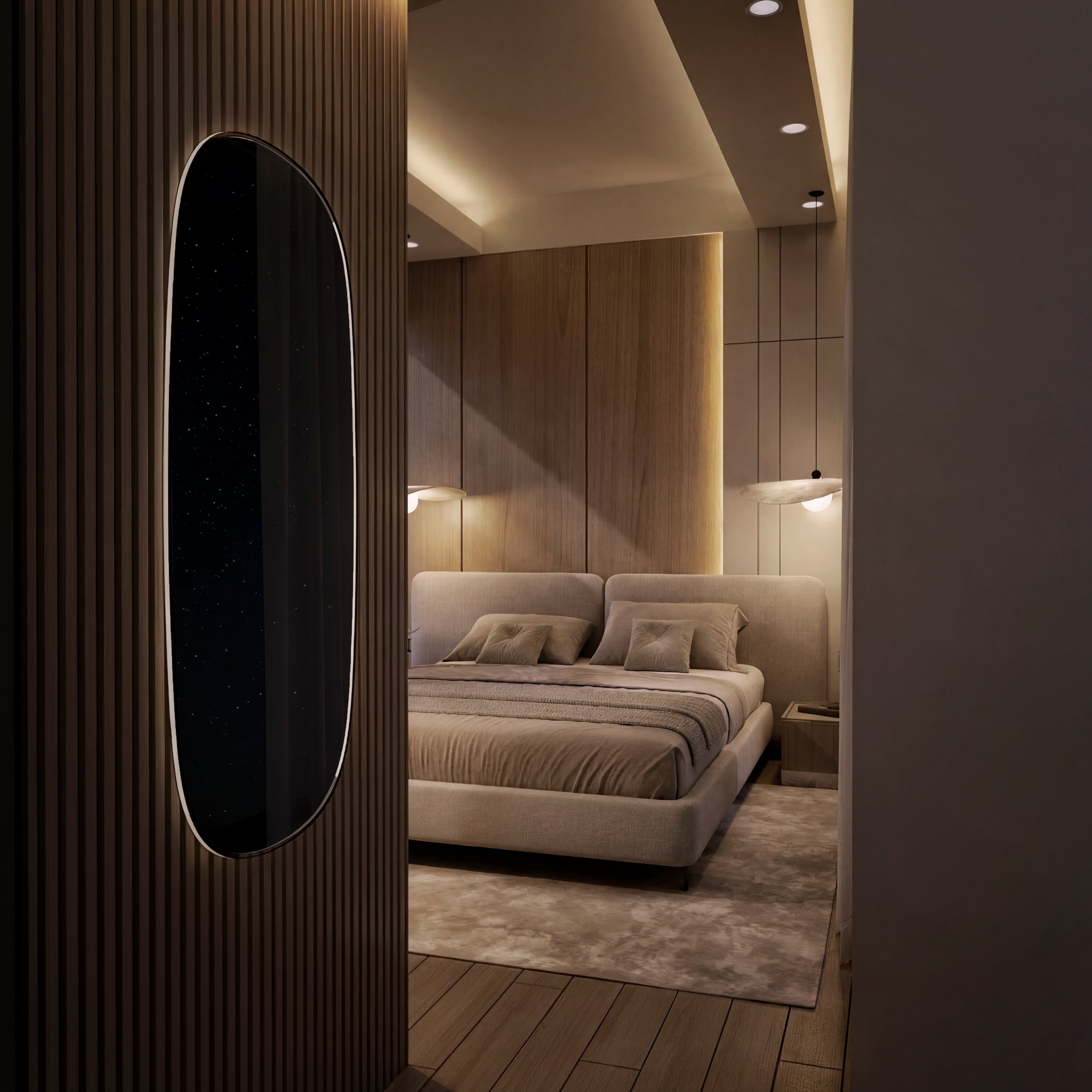 Nova Villas iç mekan tasarım 13 — Gönyeli modern villa dekorasyonu